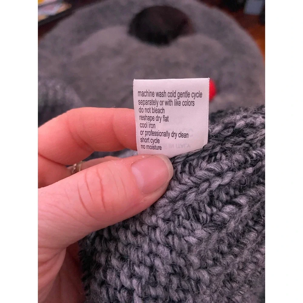 Anthropologie Elsamanda Cowl Neck Ombré Striped Tunic Sweater Size S - Picture 7 of 12